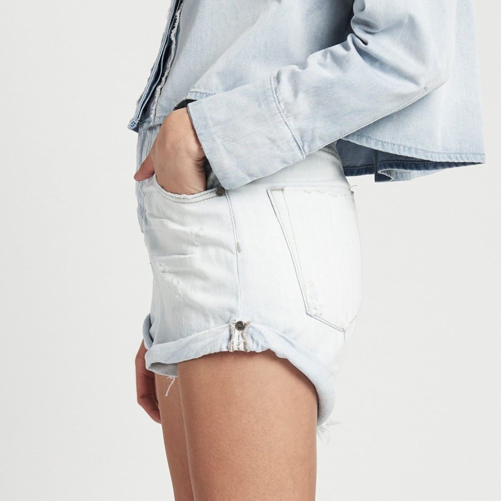 NWT One Teaspoon Brando High Waist Bandit Shorts